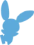 EX Trainer Kit 2 Minun set symbol