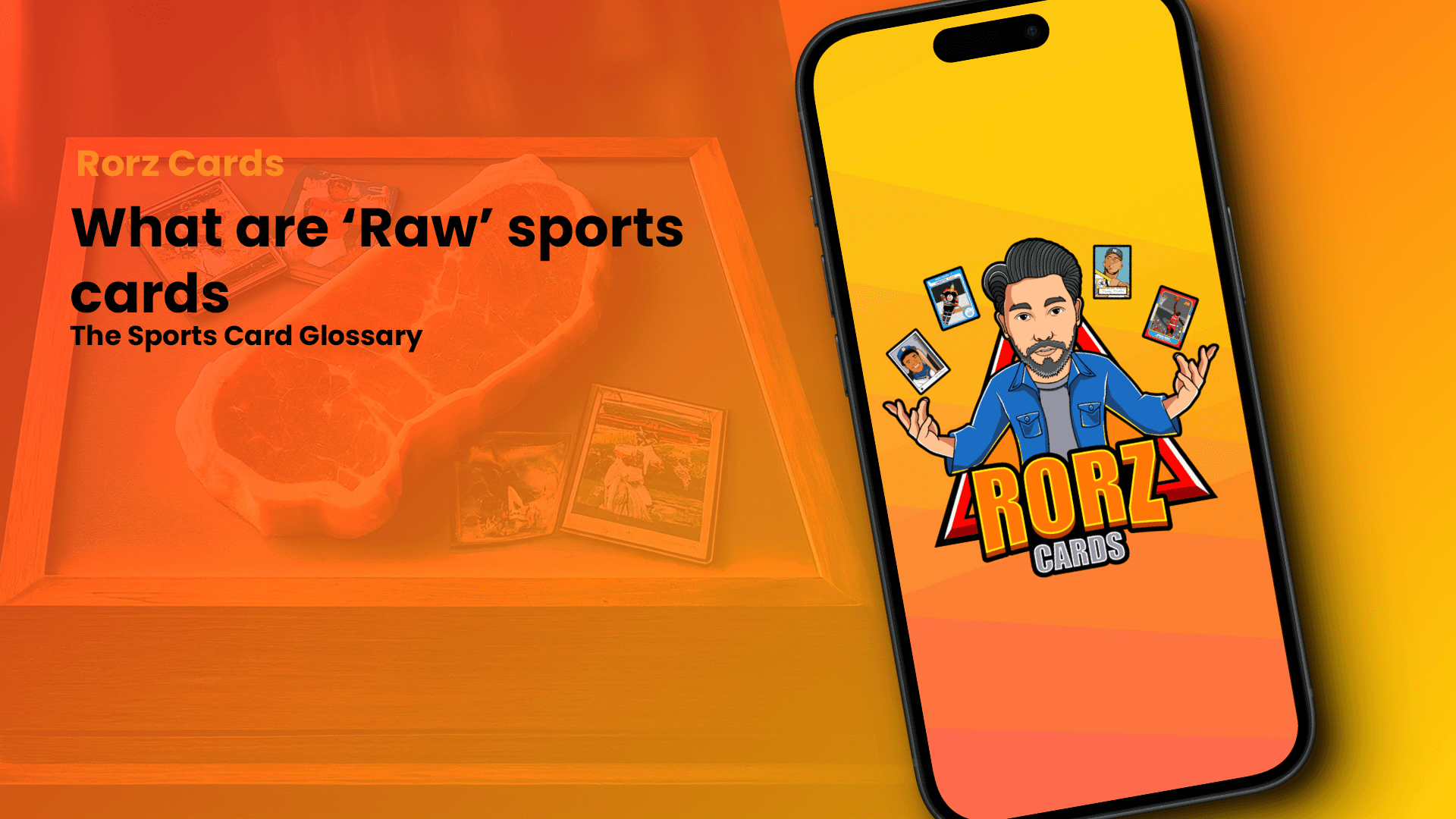 What are raw sports cards