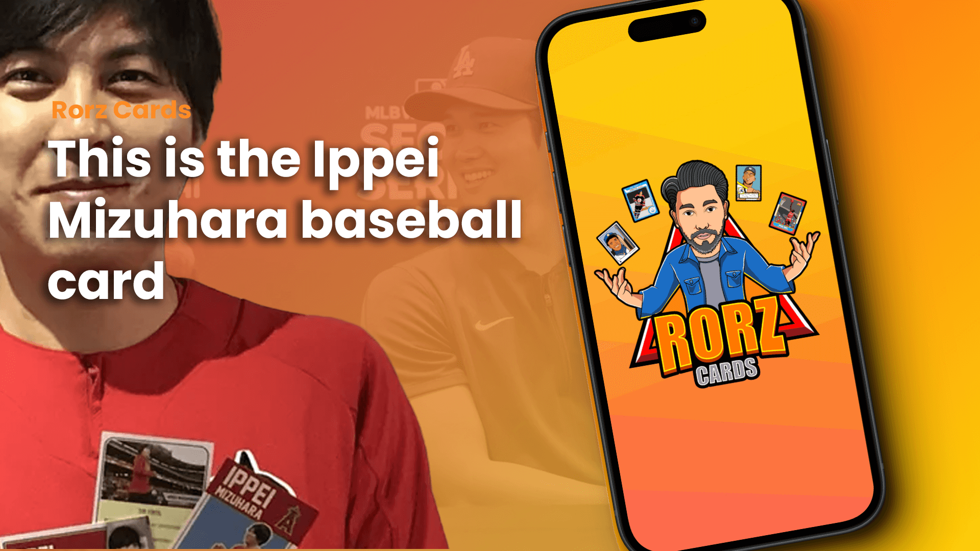 This Is the Ippei Mizuhara Baseball Card