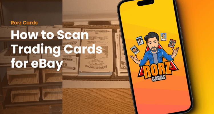 How to Scan Trading Cards for eBay